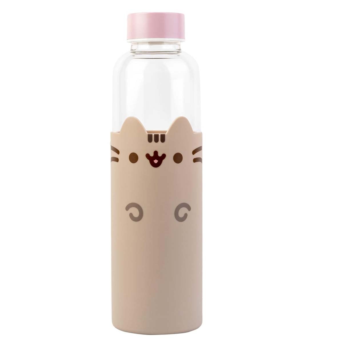 Flacon Pusheen 500ml bouteille isotherme inox boisson chaude gourde nomade beige