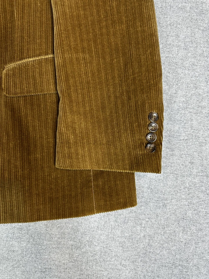 Dockers Blazer Mens 48R Wide Wale Corduroy Sport Coat Two Button Single Vent - Image 3 of 4