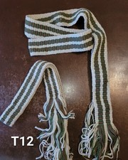 Inkle Loom Woven Sash  Garter Set For Historical Reenactment