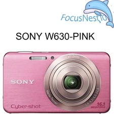 SONY Cyber shot DSC-W630 Digital Camera 16.10 MP 5x Optical Zoom Smile Detection