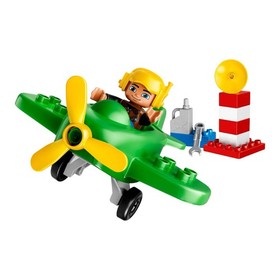 LEGO DUPLO Town Little Plane 10808 (Complete Set) with 2 Figures Good Condition