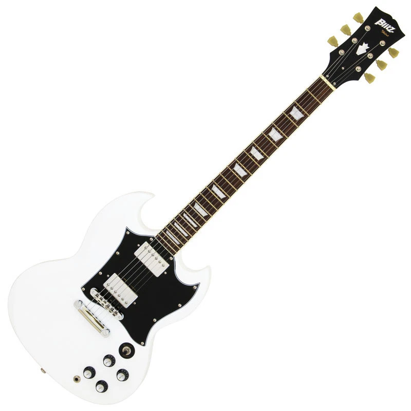 ギター BLITZ BY ARIAPROII BSG-STD White BLITZ by ARIA BSG-STD WH Blitz SG type White Electric Guitar | eBay