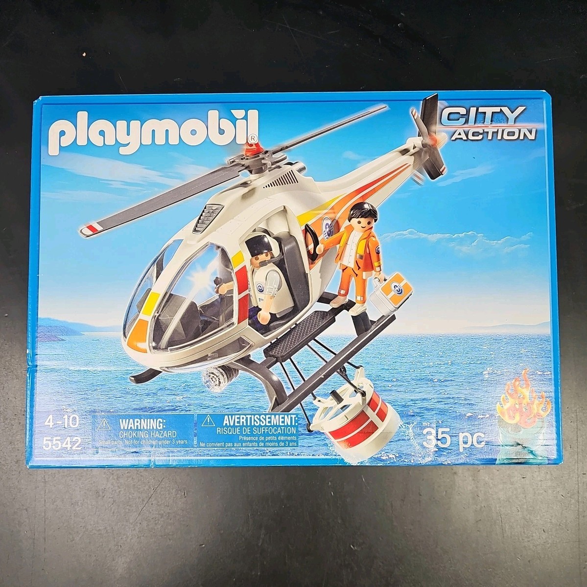Playmobil 5542 FIRE FIGHTING HELICOPTER New | eBay