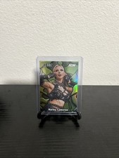 HARLEY CAMERON 2026 Upper Deck AEW Allure COLOR FLOW YELLOW-GREEN