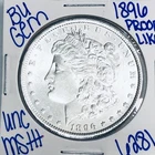 1896 BU UNCIRCULATED MORGAN SILVER DOLLAR AUTHENTIC U.S. MINT FREE SHIPPING 6281