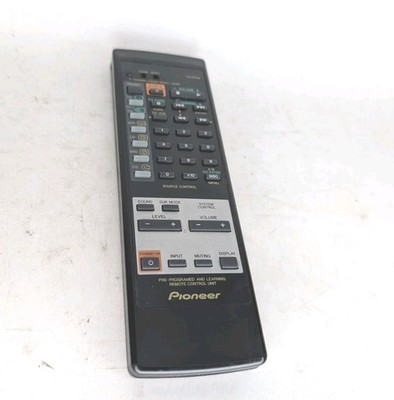 Pioneer Receiver Programmed And Learning Remote Control Unit CU-HT008 