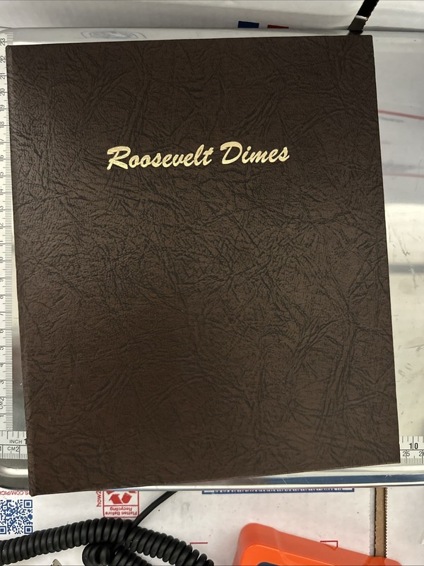 Dansco Album Roosevelt Dimes #7125 Some Dimes Included