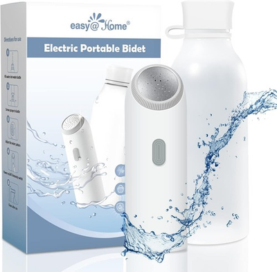 #ad #ad Portable Electric Handheld Travel Bidet – USB C Rechargeable Waterproof Sprayer $39.99