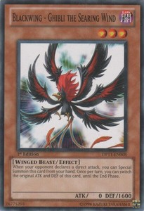 Blackwing - Ghibli the Searing Wind - DP11-EN008 - Common - 1st Edition x3 - Nea