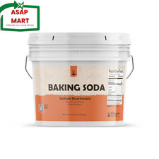 Pure Original Ingredients Baking Soda 1 Gallon Aluminum Free, Cooking, Baking