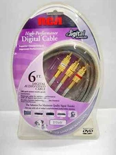 RCA DT6AV: Video/Audio Cable - Composite Video/Audio - RCA male to RCA male Gold