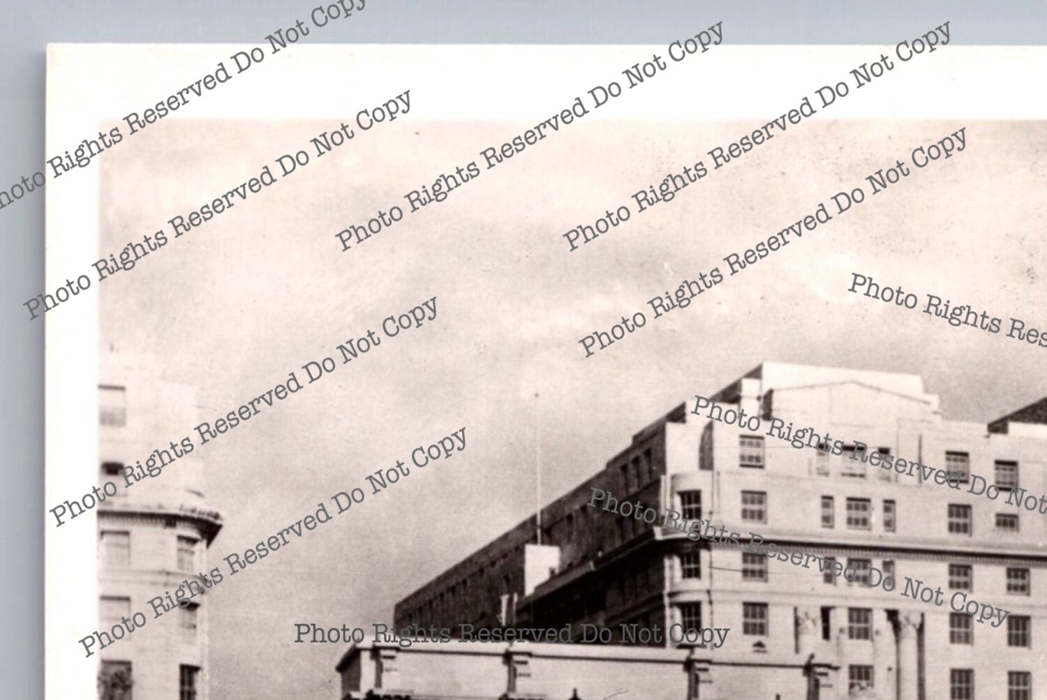 Vintage Postcard RPPC Cumberland Hotel Marble Arch Real Photo England