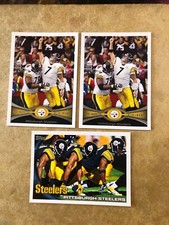 Pittsburgh Steelers Topps Team Cards Lot Of 3 2010 2012 Topps