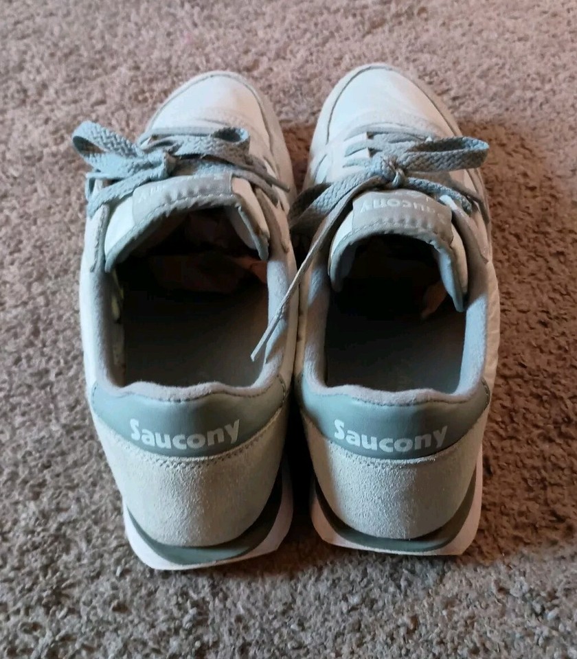 Saucony Jazz Shoes Womens Size 11 Mint Green Casual Sneakers PREOWNED