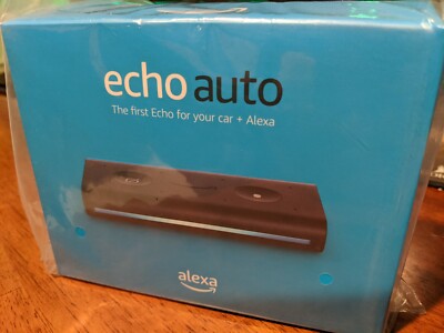  Amazon Echo Auto Smart Assistant - Black - Bluetooth - Brand New in box!
