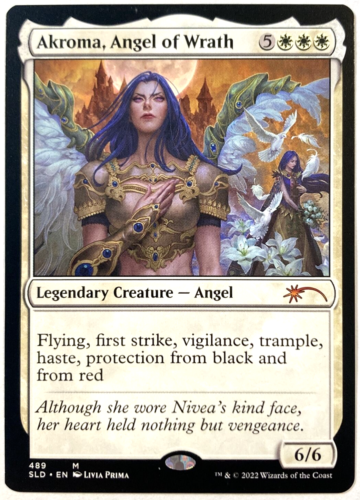 MTG Akroma, Angel of Wrath Secret Lair Drop Series 489 NM - Picture 1 of 2