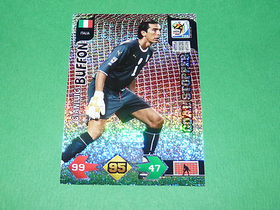 BUFFON ITALY PANINI FOOTBALL FIFA WORLD CUP 2010 CARD ADRENALYN XL