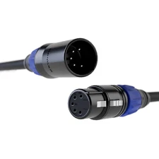 Blizzard DMX-5PIN-3Q "Cool Cable" 3' DMX 22 gauge Cable 5-pin XLR ends