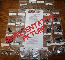 1965 Dodge Coronet 440 500 Exterior Screw Kit 62 Pcs 1965 Dodge Coronet 440 500 Exterior Screw Kit 62 Pcs