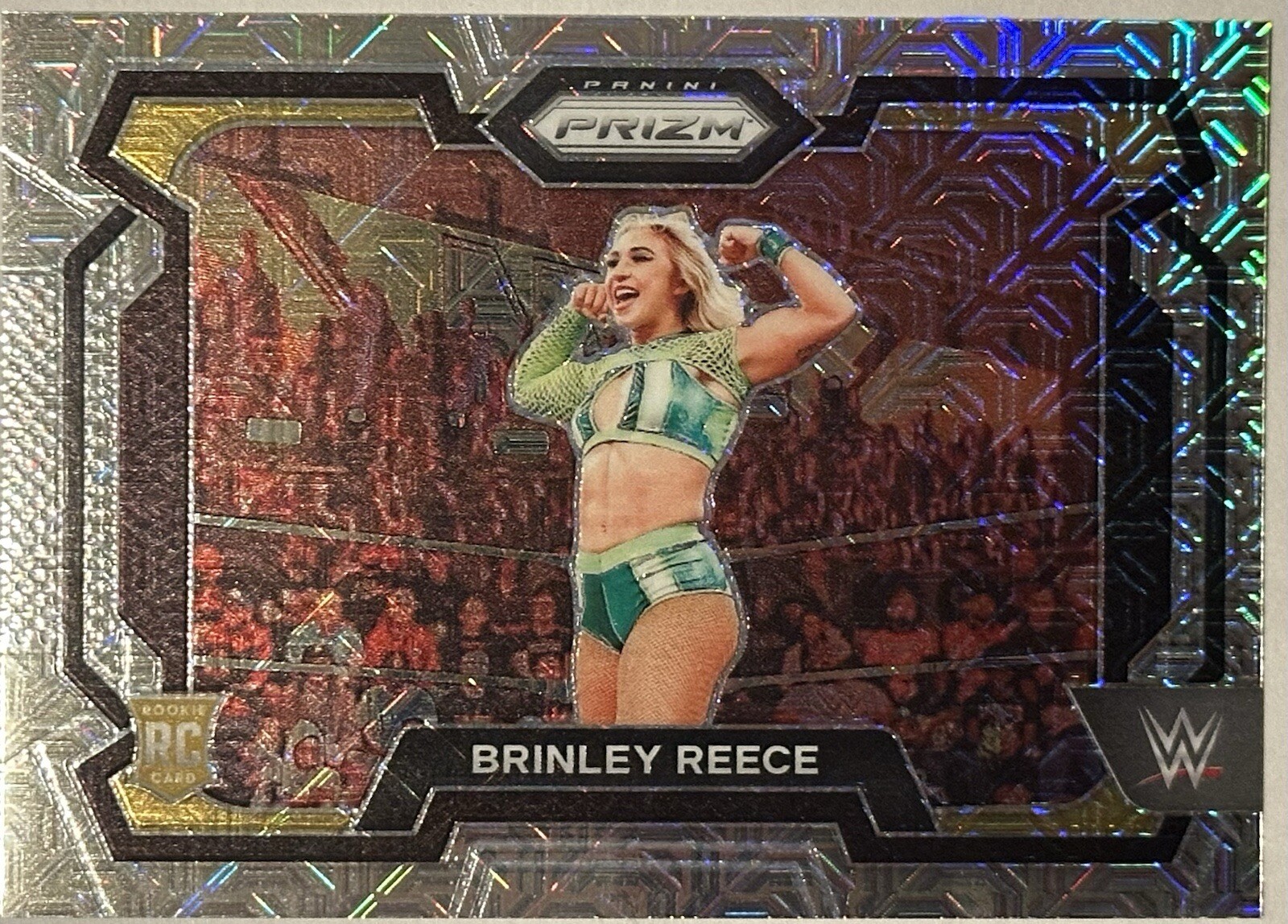 2024 Prizm WWE Brinley Reece Mojo Parallel Rookie 07/25 SP NXT