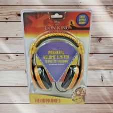 Kids Headphones Disney Lion King Adjustable,Stereo,Tangle-Free 3.5mm Jack Wire