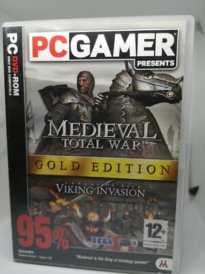 Medieval Total War includes Viking Invasion (PC) Tested & Complete   FREEPOST