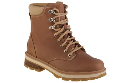 bottes de randonnée Femme, Sorel Lennox Lace STKD WP, Marron - Photo 1/4