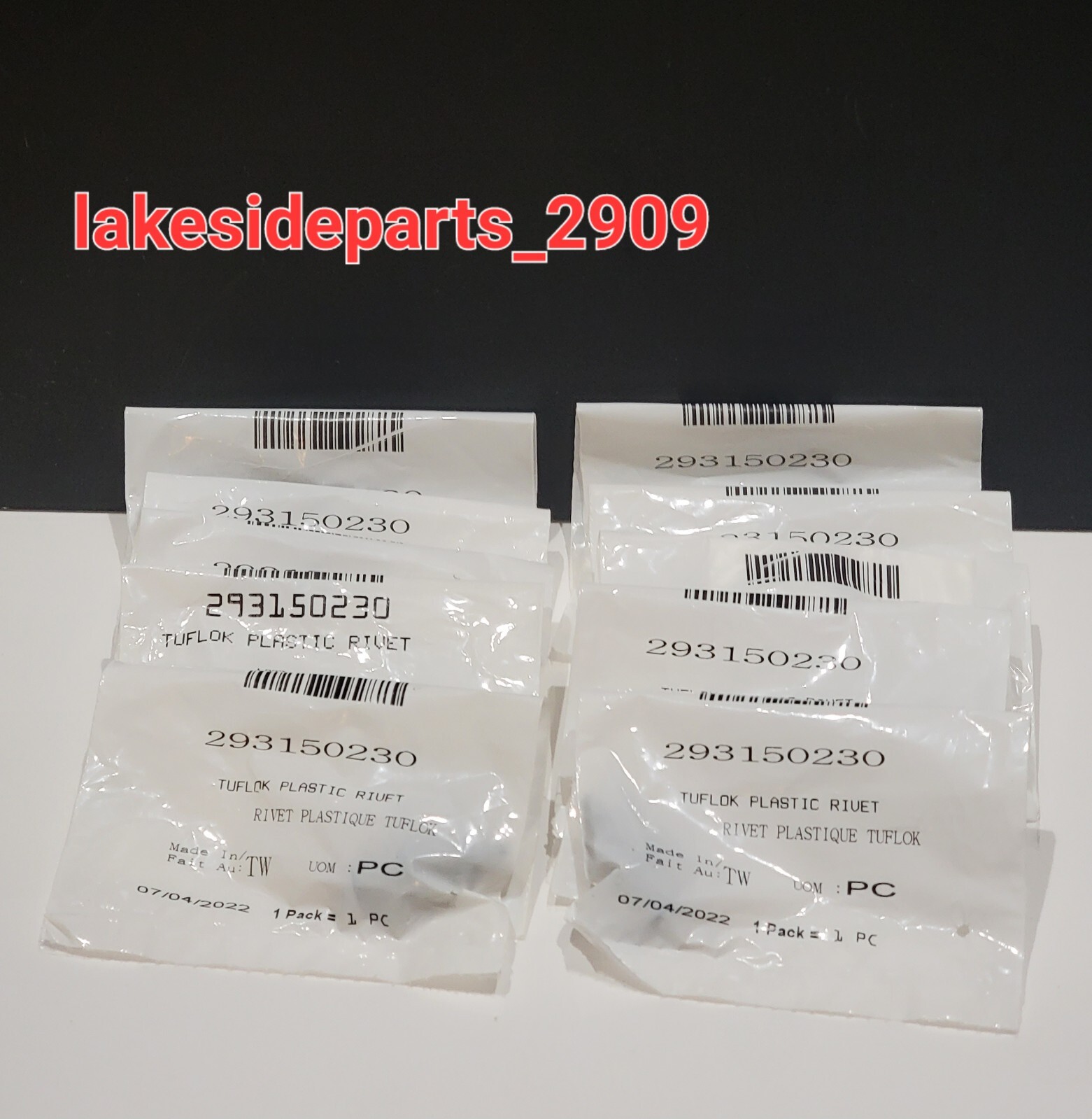 (10)OEM CAN-AM SPYDER OUTLANDER MAVERICK DEFENDER BODY CLIP RIVET ...