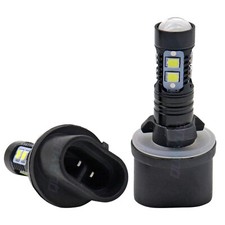 880 890 LED Fog Light Bulbs 6000K White 2pcs For Nissan Titan 2004-2015
