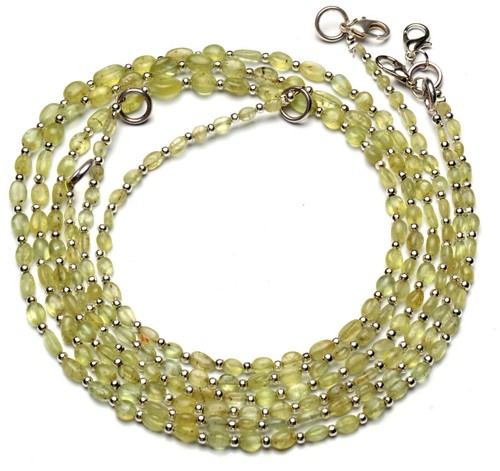 COLORS OF JEWELS Collier de perles en quartz fraises COLORS OF JEWELS Collier de perles en quartz fraises