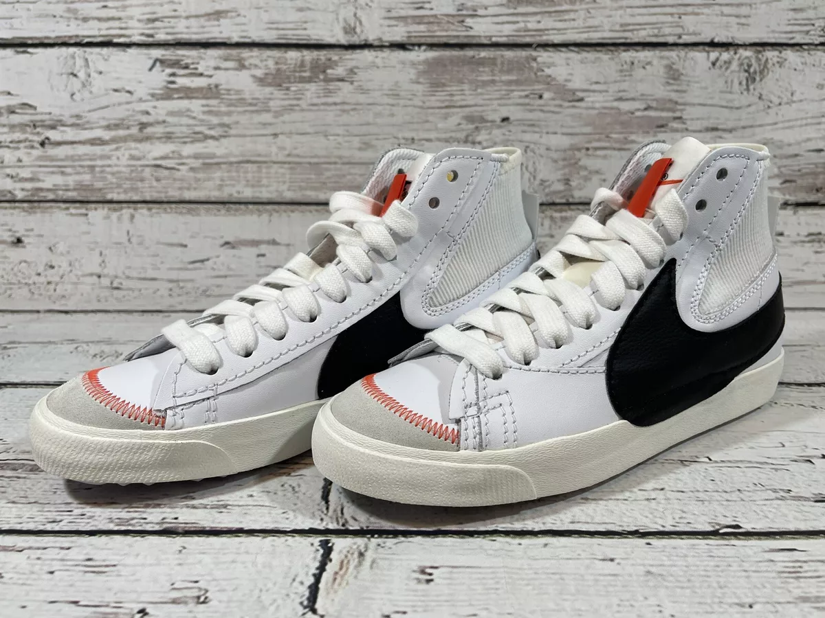 Nike Blazer Mid '77 Vintage Men's Sneakers - White/Black - 9