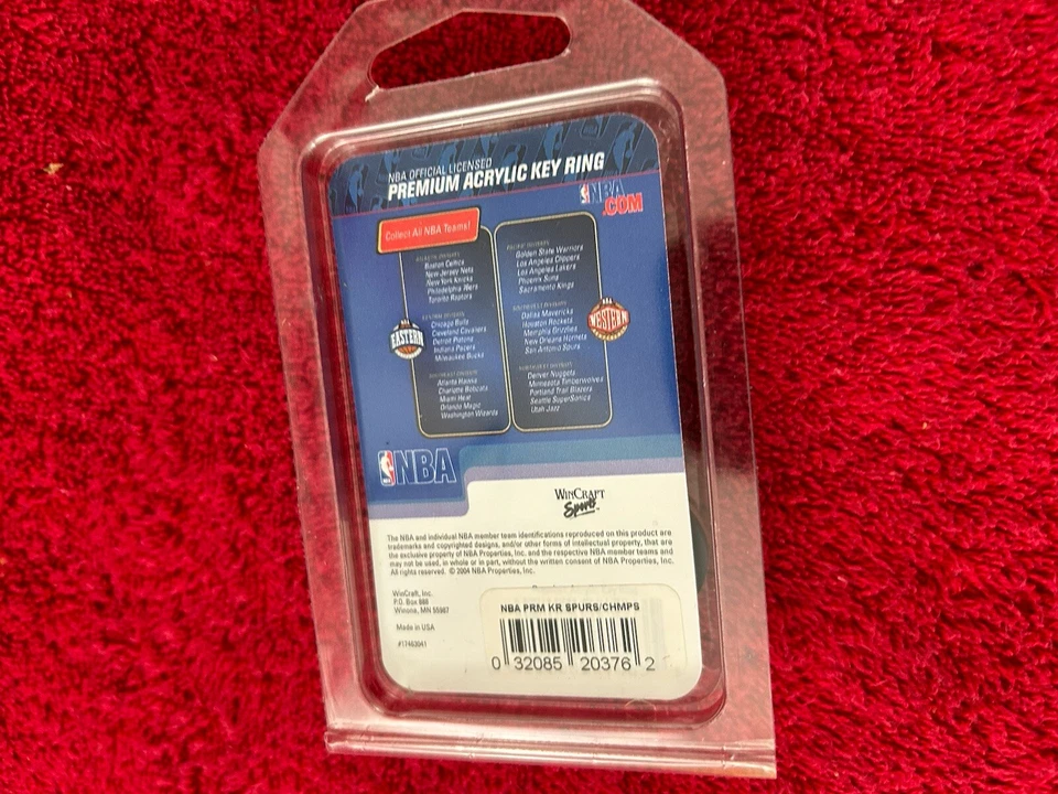 San Antonio Spurs 2005 NBA Champions KEY CHAIN Keychain Wincraft - Image 2 of 4