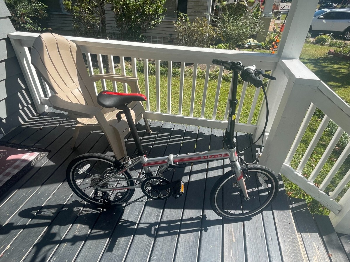 New Zizzo Liberte Folding Bicycle - 20 in Wheels - City Bike