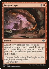 MTG UC REGULAR FRF: FATE REFORGED - NM- DRAGONRAGE 097/185