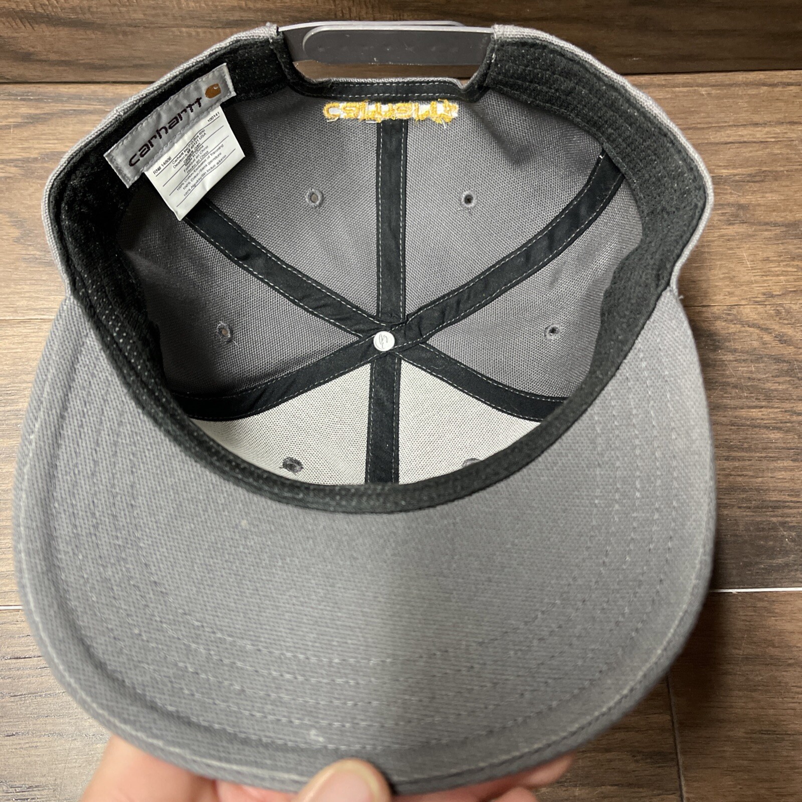 Carhartt Gray Snapback Adjustable - image 9