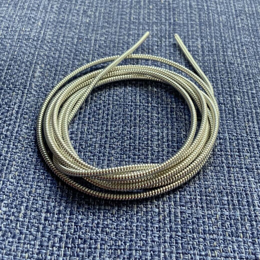 Spiralled Perl Wire 1.9mm. Made in UK Craft Wire for jewellery making