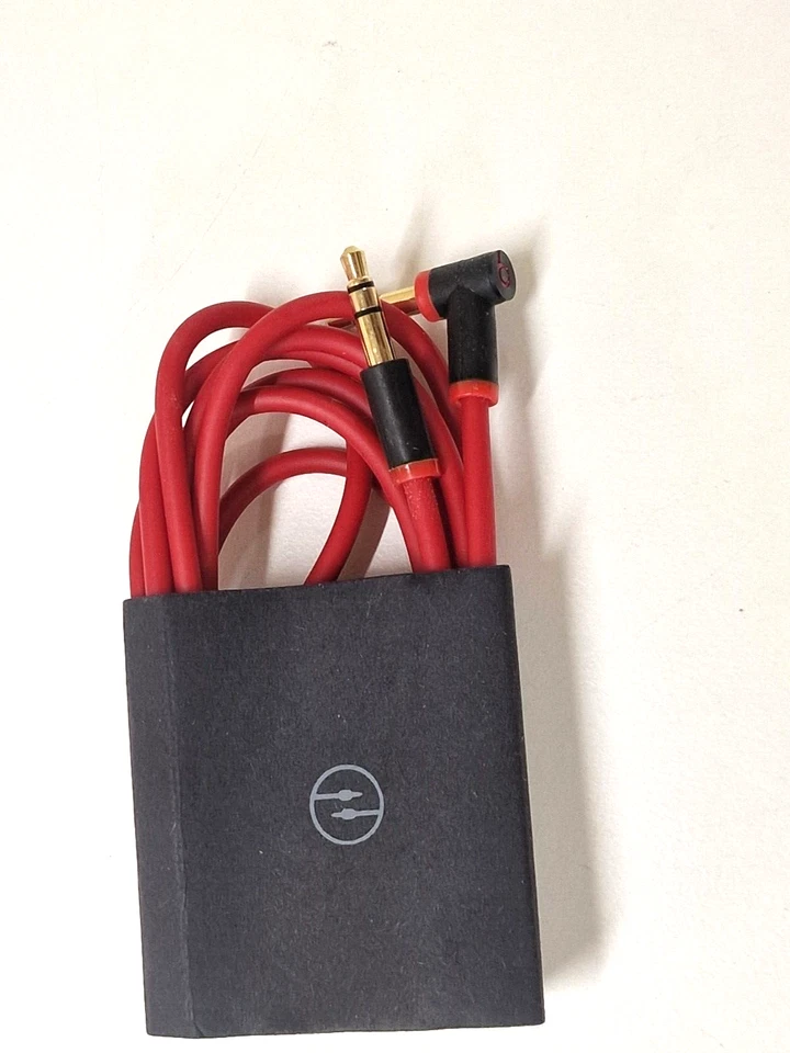 Cable auxiliar de audio conector L de 3,5 mm Beats by Dre genuino cable cable cable cable Foto 3 de 4