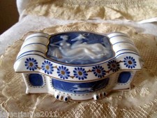 BOITE A BIJOUX BARBOTINE SIGNE M.T. LIMOGES STYLE THARAUD JEWEL BOX LIMOGES