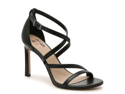 Womens Mardelle Black High Heels Size 