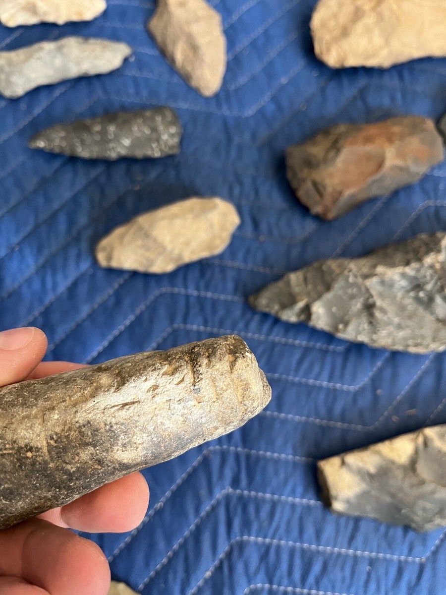Lot of 57 Native American Indian Artifacts Tools/Knifes/Scrapers
