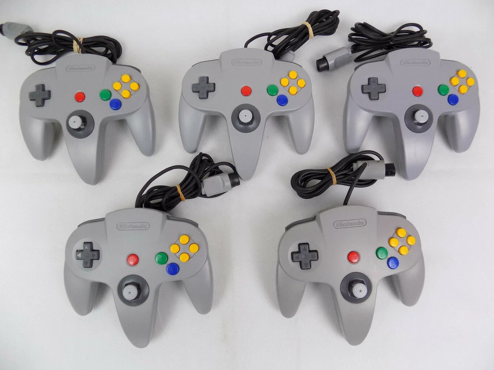 Genuine Nintendo 64 Grey N64 Controller - 9/10 Joystick - TESTED! - Image 2 of 4
