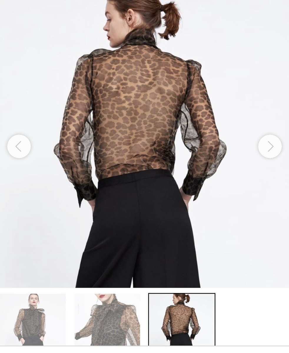 売れ筋商品|||バースリー カットソー トップス レディース Women's Satin Animal-Print Bow Blouse, Exclusively at Macy's Barley Field Multi s-l1200.jpg