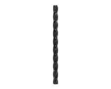 Black Twisted Bicycle Seat Post Steel 25.4mm Lowrider Cruiser Bikes