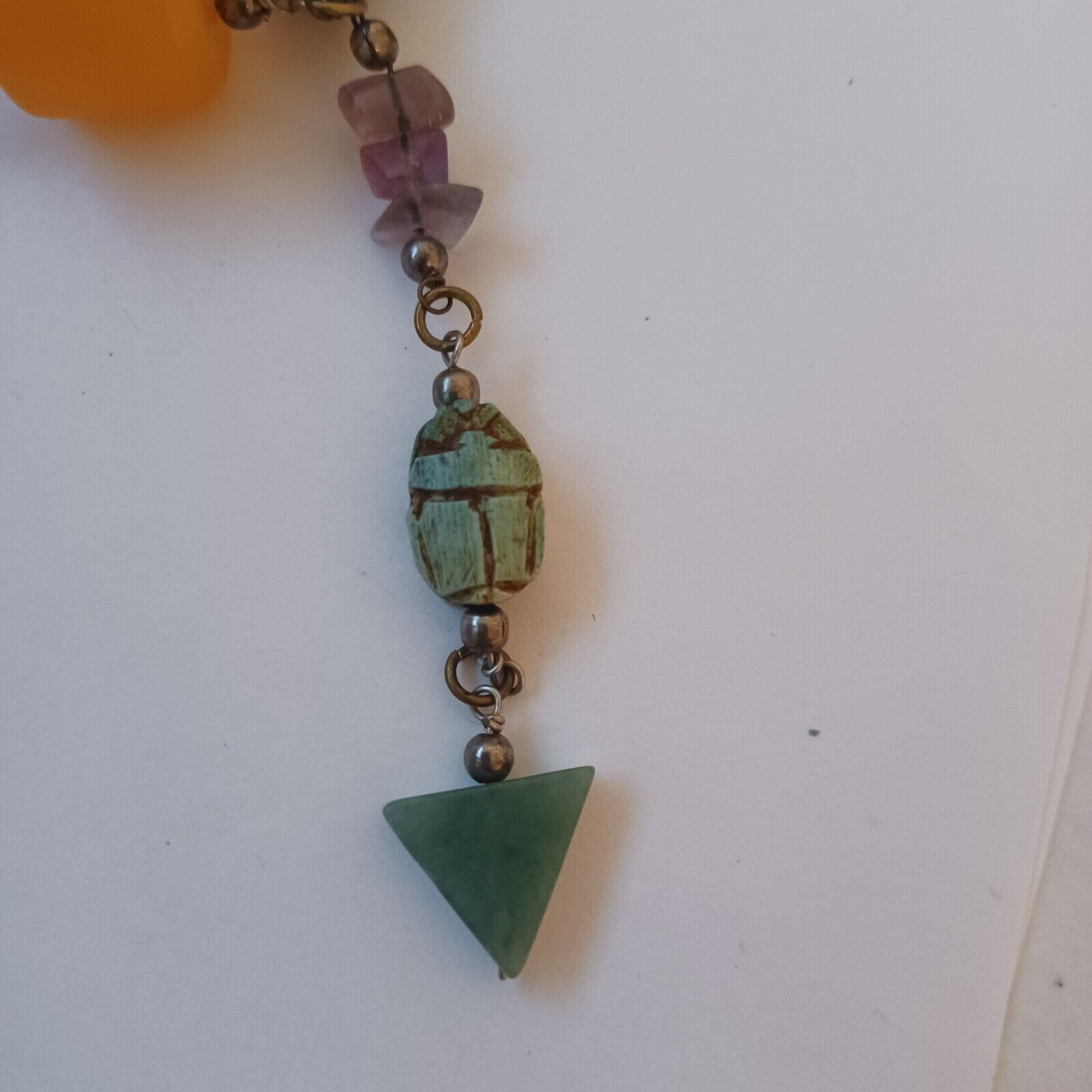 Vintage Handcrafted Native Indigenous Tribal Crys… - image 5