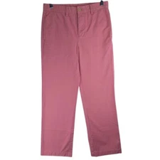 Vineyard Vines Girls Chino Pants Size 16 Pink Straight Preppy School Kidcore