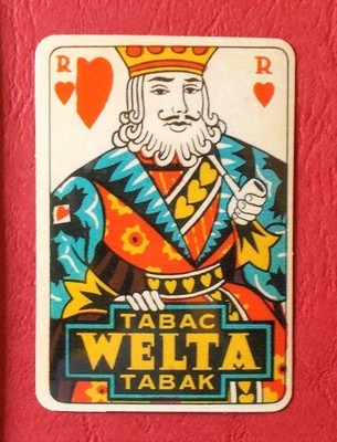 Sticker Stickerbomb Retro 'Welta Tabac' Glossy Look Skateboard Laptop