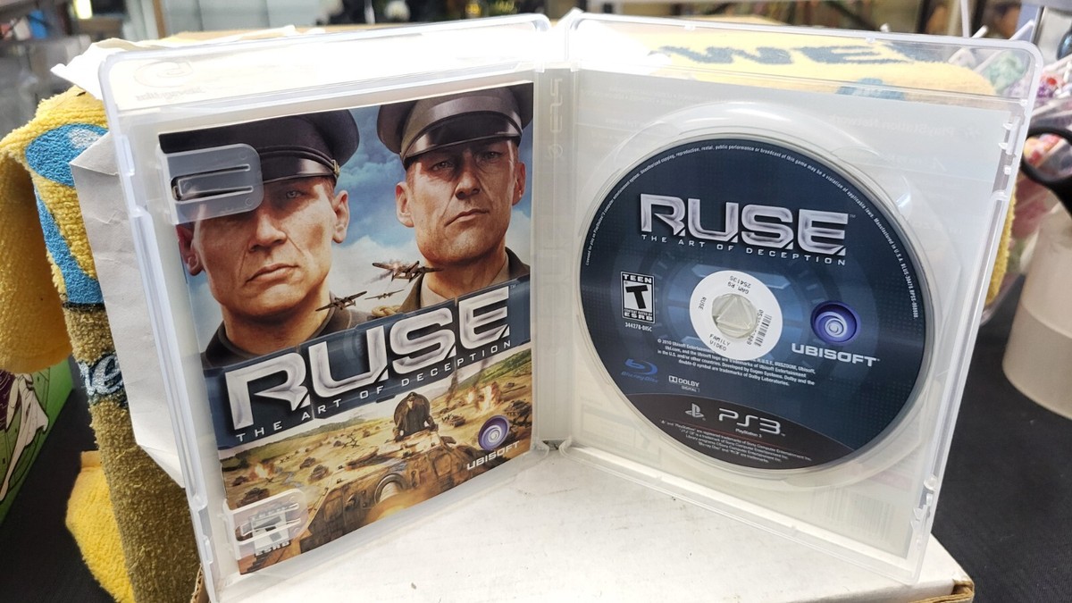 CIB RUSE PS3 SONY PLAYSTATION 3 VIDEO GAME COMPLETE IN BOX | eBay