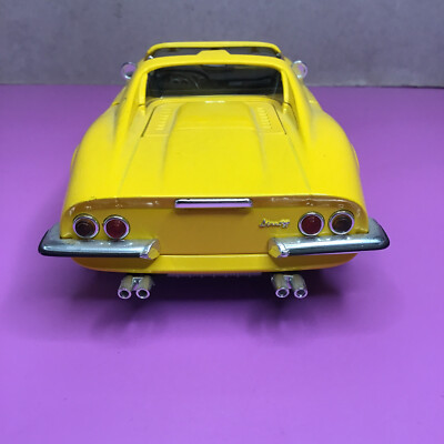 Hot Wheels Ferrari Dino 246 GTS Yellow 1:18 DieCast 1998 Mattel | eBay