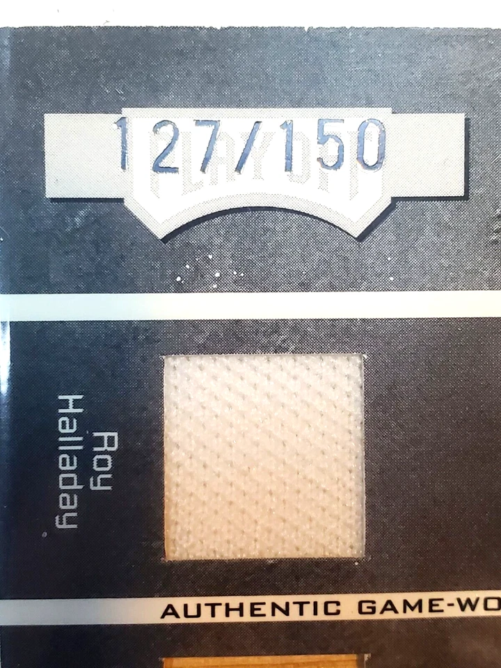 Camiseta deportiva de bate Roy Halladay 2005 Absolute Team Six usada en juegos TS-59 Toronto Blue Jays Foto 2 de 3