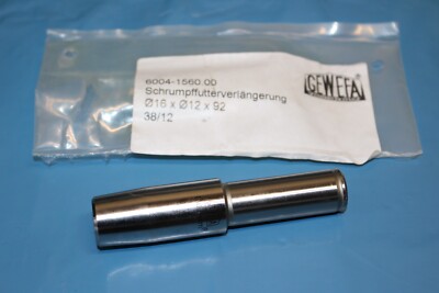 Gewefa Schrumpffutter Verlängerung 16x12x92 Durchmesser 12 mm 6004-1560.00